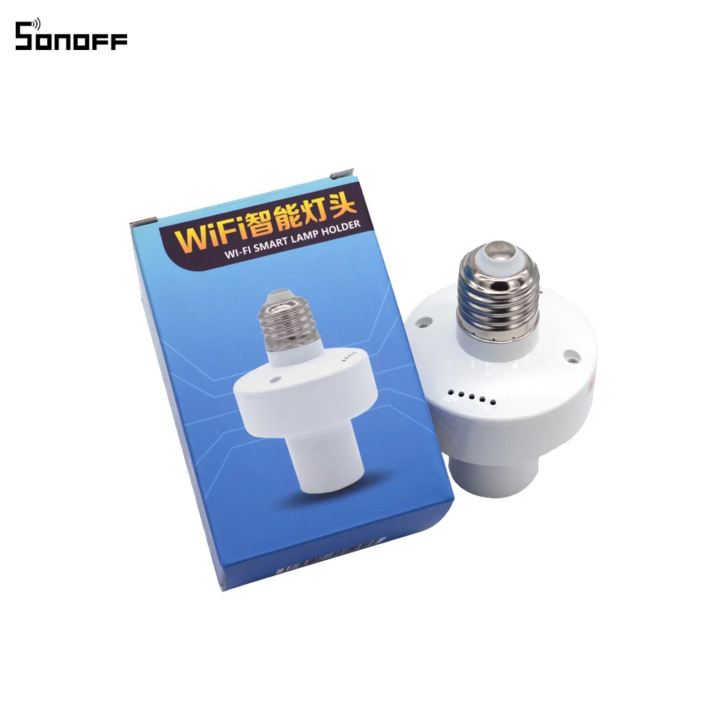 New ITEAD Sonoff E27 WiFi light bulbs holder