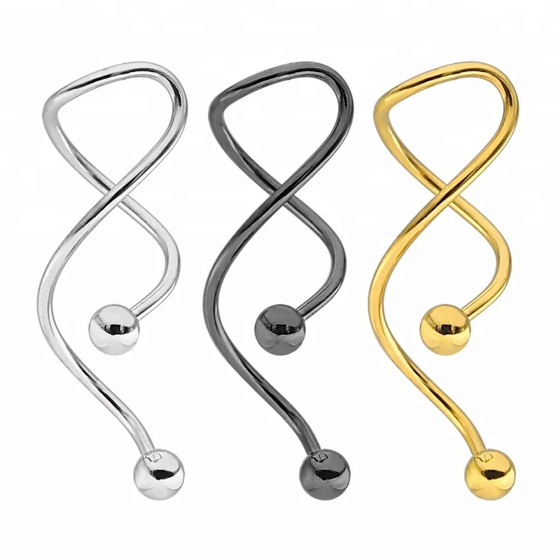 High Quality Body Piercing Jewelry Length Helix Ear Ring Buy Body