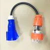 LKCL301 APC ICE 309 Blue plug to CLIPSAL 56P332 adaptor cable 32A