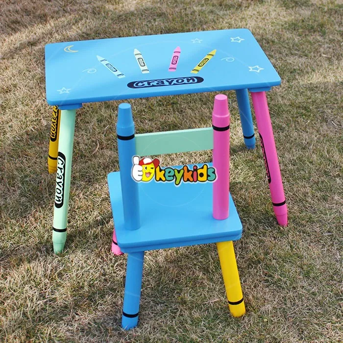 2017 Wholesale Cheap Kindergarten Wooden Table And Chairs For Toddlers