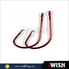 Wholesale Fishing Gear Sport Fishing Barbed Hook Circle Fish Hook Ring With Red