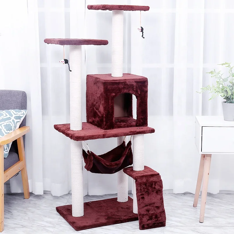 Cat Towers And Trees Cheap Huge Castle Cat Scratching Tree