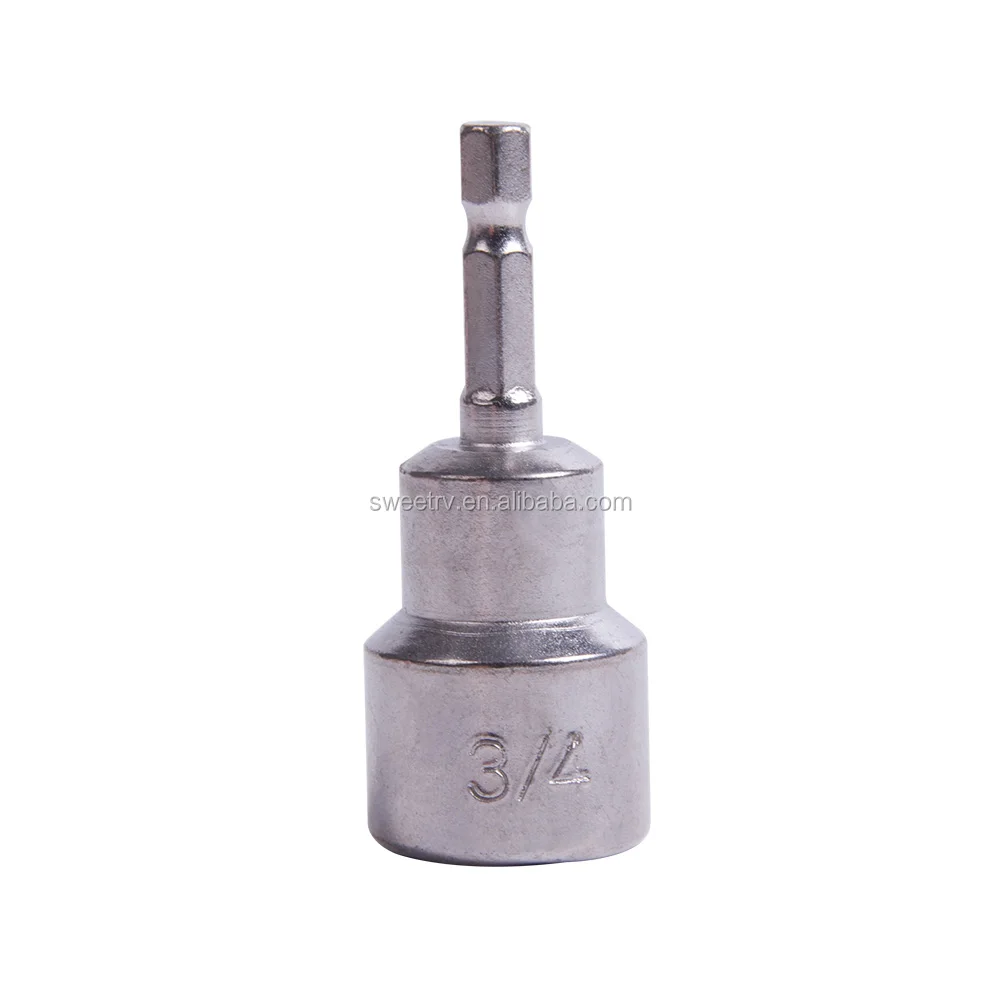 J259 Leveling Scissor Rv Jacks Socket Drill Adapter With 1/4 Quick