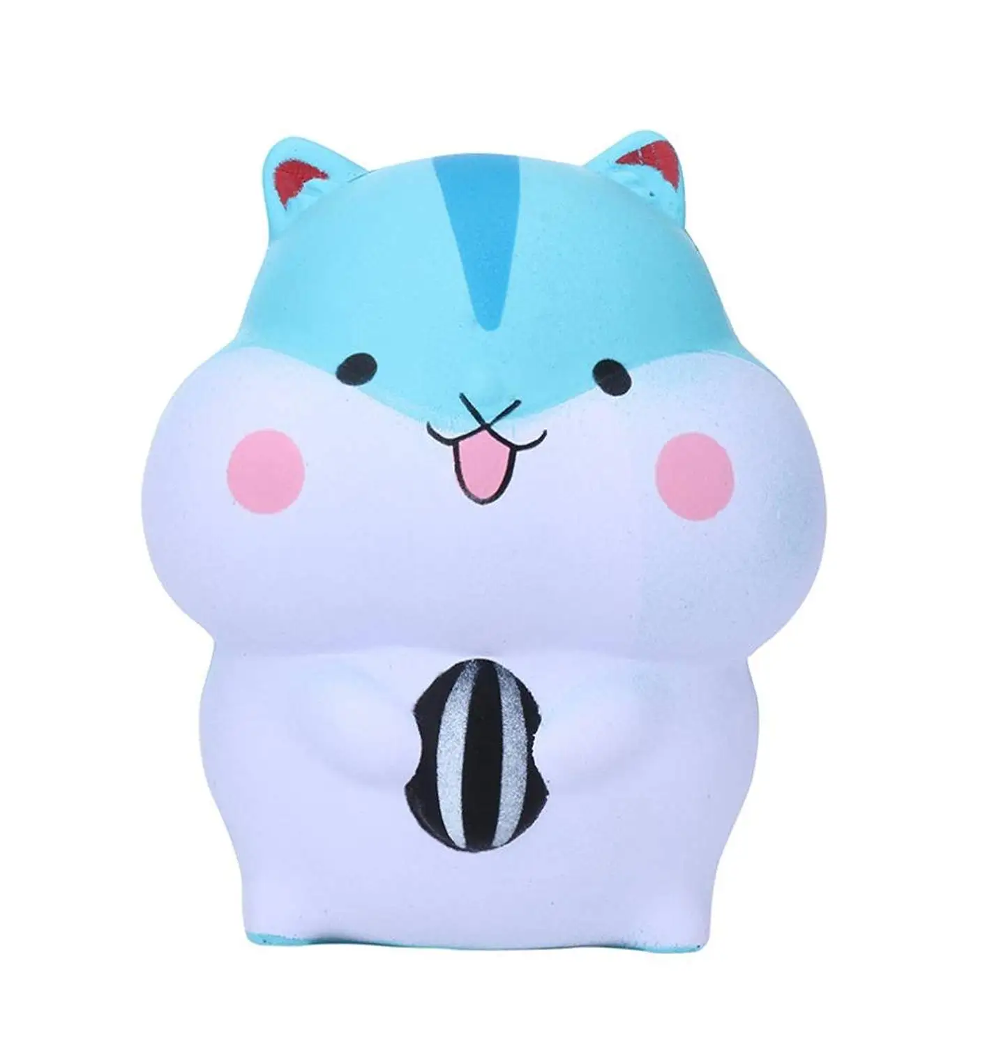 Malbaba Slow Rising Squishis Jumbo Kawaii Cute Hamster Scented Squishy Stress Reliever Fun Simulation Kid Toy Pendant Phone Charm Gifts