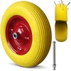 16 inch flat free solid wheel 4.00-8 hard Wheelbarrow PU Foam Wheel
