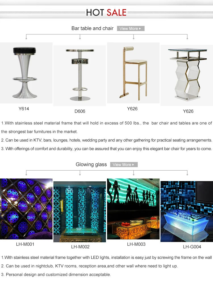 Hookah lounge indoor outdoor stainless steel high bar table