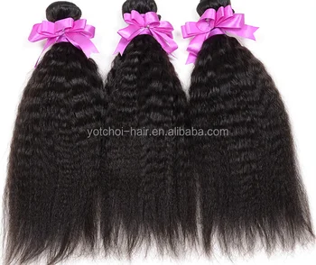 Best Material Indian Hair Wholesale Kinky Straight Hair Extension