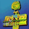 China cheap kids outdoor amusement park thrill rides mini skying drop tower jumping frog for sale