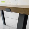 wood dining table rectangle / home furniture industrial style wooden dining table