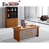 Modern cheap size latest photos luxury new chairman design wooden boss executive office table for office furniture supplier