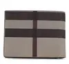 Men short leisure wallet stripe vintage style custom polyester wallet