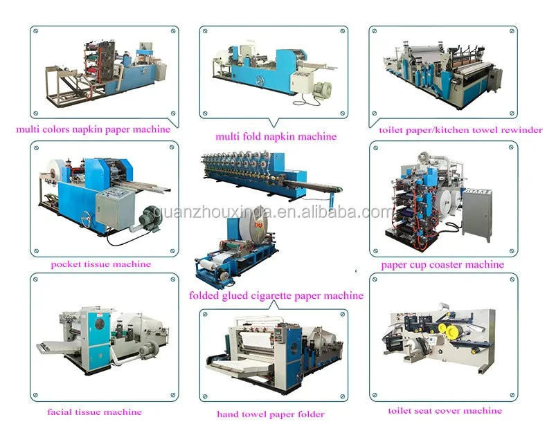 Automatic tissue paper converting machines Dora