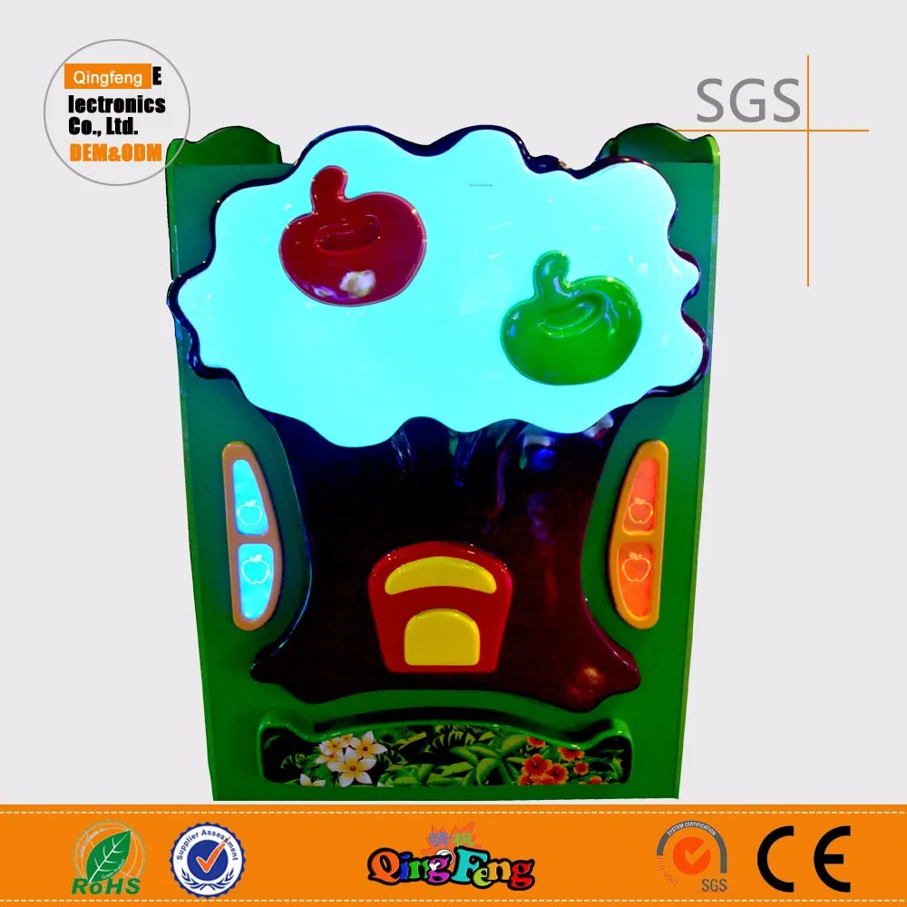 Qingfeng jungle adventure kids game  lottery ticket video shooting arcade game machine sale 