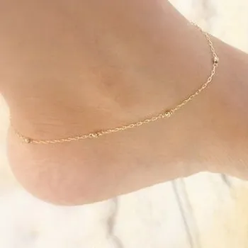 18k Gold Plated Satellite Dot Chain 