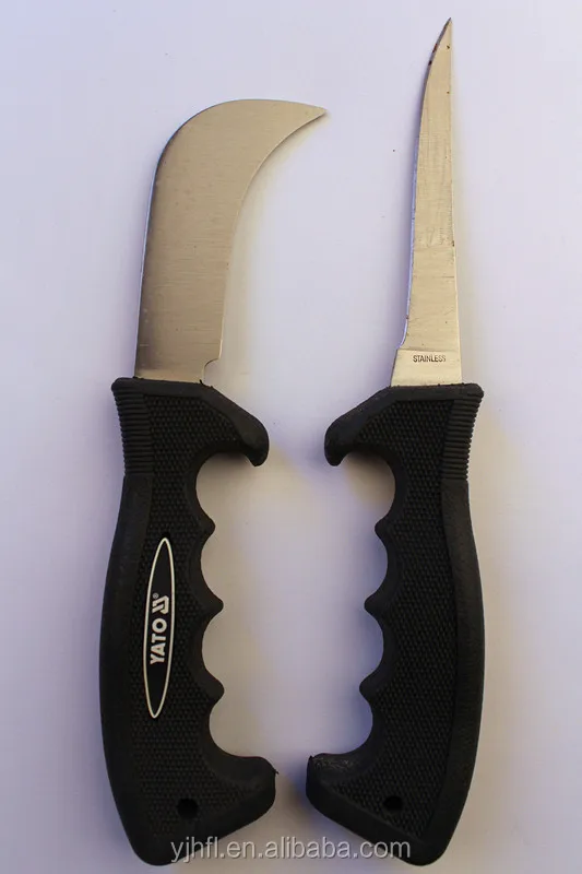 Whole Sale Fillet Knife Set Customized Size Blade Blank Plastic Non