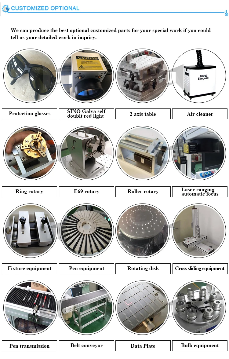 20w 30w co2 laser marking machine for wood glass tube plastic non metal marking