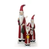 hot sale paper mache standing santa for christmas decoration and gifts