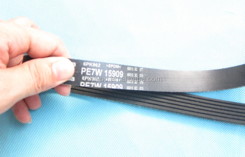 High Quality Alternator Belt For Mazda 3 Axela 2014 Model Size 6pk962