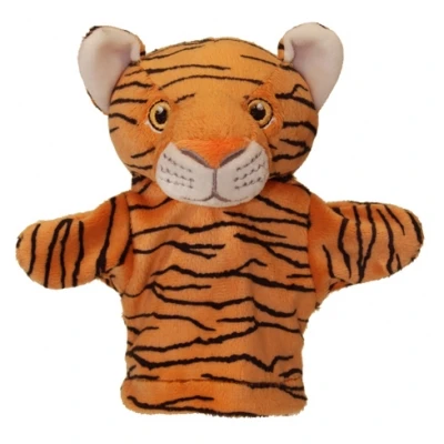 tiger hand puppet
