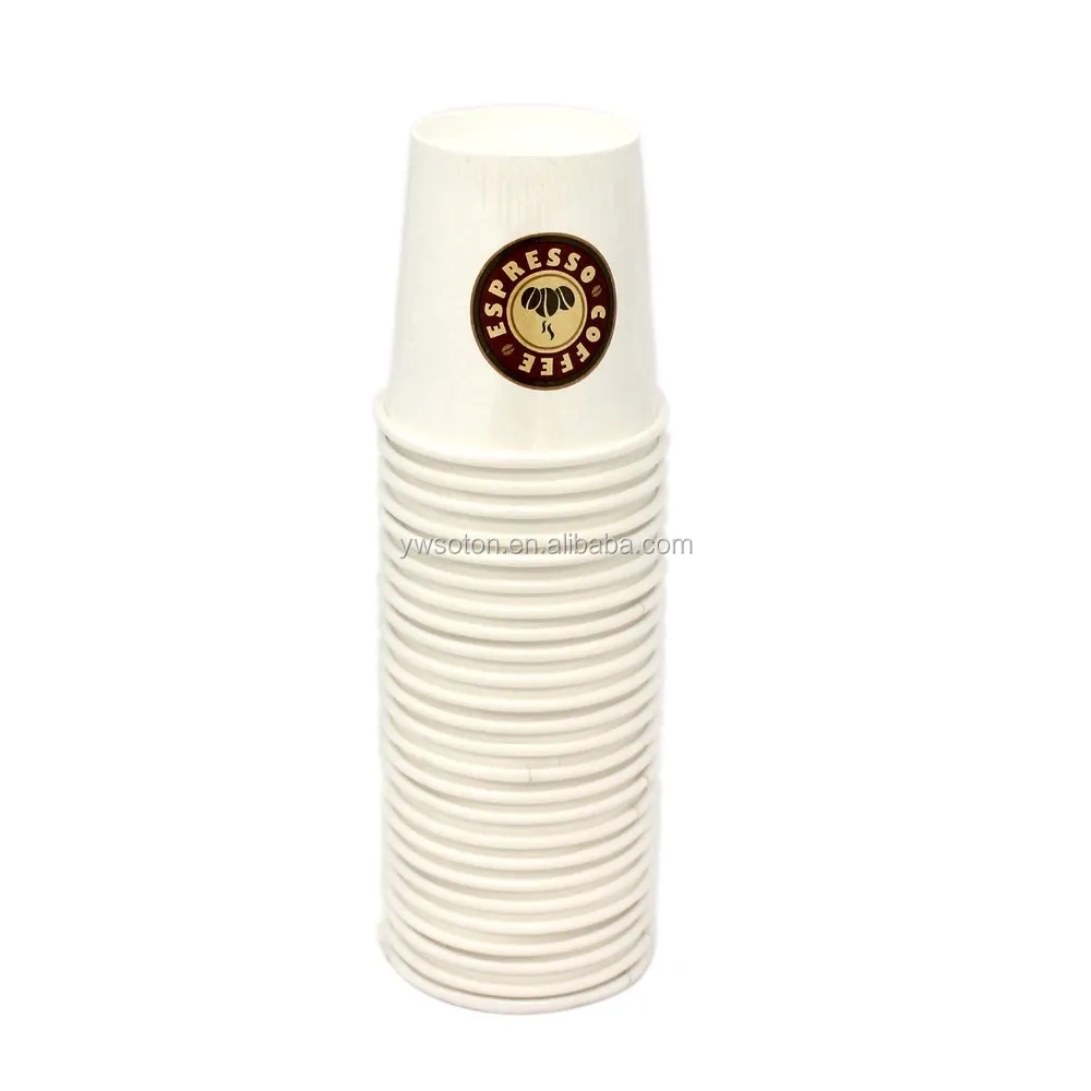 Disposable Espresso Paper Coffee Mugs 4 Oz Paper Cup Buy Custom