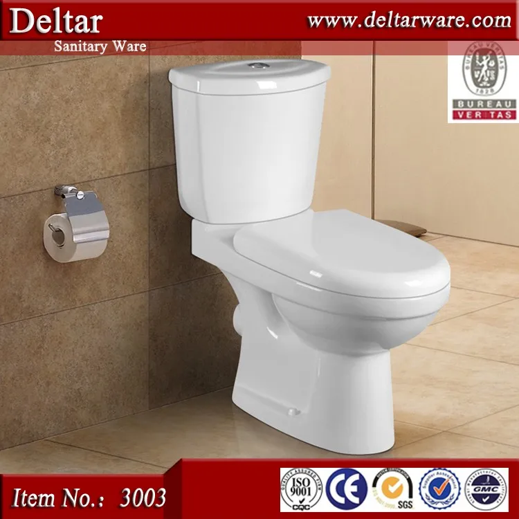 Siphon De Chasse D'eau Double Réglable 7.5 à 9.5 Pouces - Pour Réservoir WC - Avec Trop-plein Interne - Économie D'eau - 4