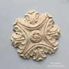 Decorative carved wood rosettes