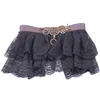 Women's Retro Steampunk Design Of Kurtis Layered Lace Neck Ruff Fake Collar Mini Cape