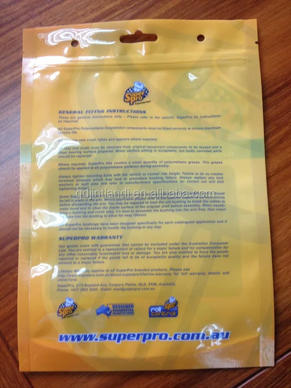 Jtd Manufacture Wholesale Custom Laminated Material Plastic Shock