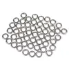 Jigging Fishing Assist Hooks Fishing Lures Tackle Stainless Steel Solid Ring