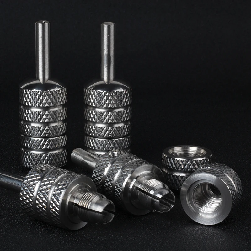 Yilong Stainless Steel 25mm s.s self-lock  Tattoo grip