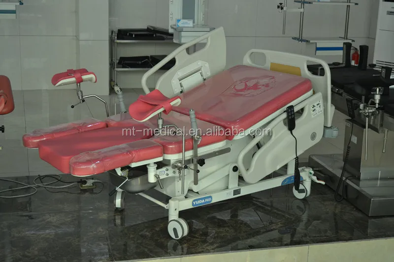 Hospital Stainless Steel Electric Furniture Gynecological Obstetric Examination Delivery Bed