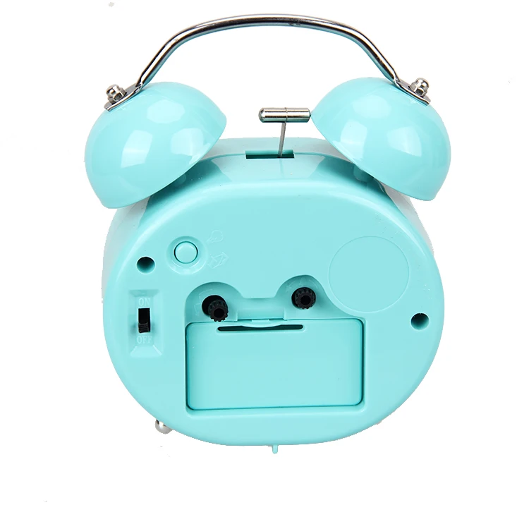 Promotional Design Desk Metal Morning Call Bell Alarm Clock For Sale