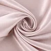 polyester charmeuse crepe twist satin fabric for dress spandex for bridal 75D glazed garment lining
