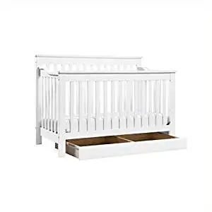 Da Vinci Piedmont 4-In-1 Convertible Crib with Toddler Rail in White