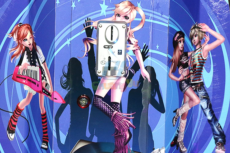 游乐园投币式儿童音乐视频街机游戏跳舞机出售