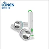 LONEN 3 color 1W LED most powerful light and 46 SMD milky tube strong light rechargeable solar torch flashlight