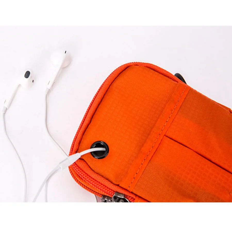 Travel Passport Cover Neck Hanging Wallet Travel Multi Function Mobile