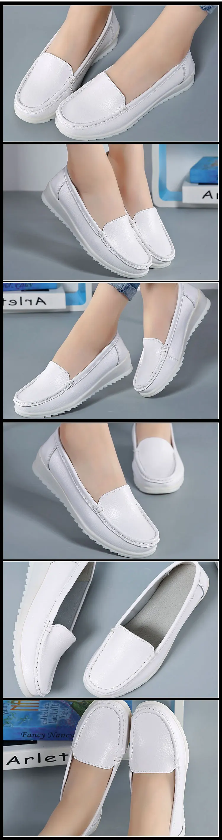 Hospital Doctors Shoes Wholesale White Leather Nurse Shoes Woman Casual Shoes Buy Shoes Nurse