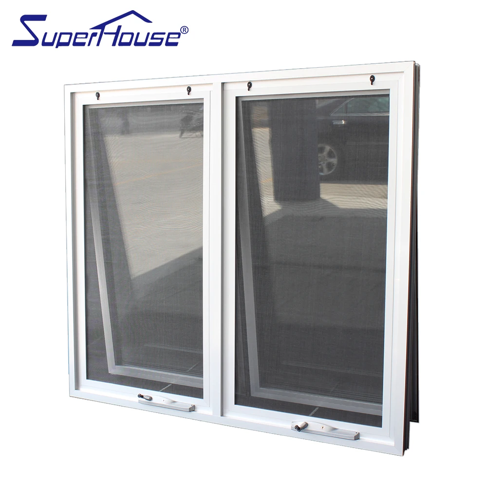 Anti Theft Small Fire Rated Awning Windows Philippines With As2047