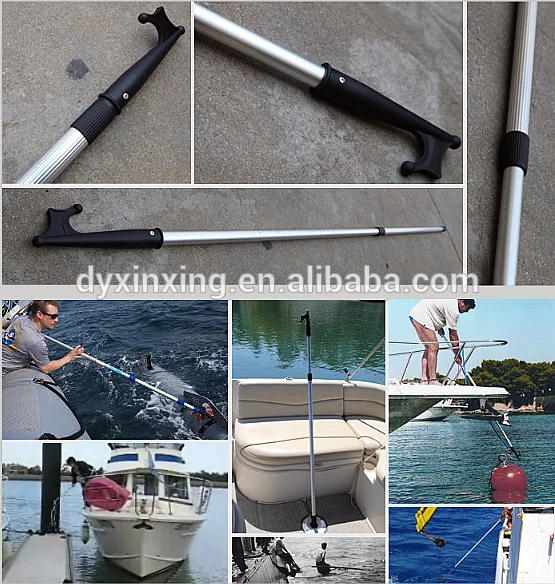 Hot Selling Boat Accessories Aluminum Telescopic Extension Boat Hook
