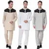 National Robe Costumes Two Piece Suit Muslim Men Clothing