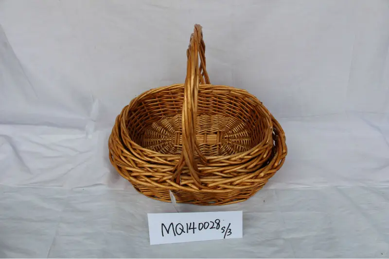 Cheap Handmade Wicker Basket Wholesale Cheap Wicker Basket For Gift