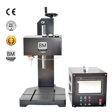 touch monitor metal printer dot pin pneumatic marking machine