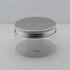 80ML 100ML 120ML 150ML 200ML Plastic wholesale PET clear jar with Aluminum lids for food storage for candy