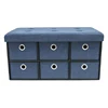 Collapsible Storage Cubes Organizer Folding Chest Of Drawers Ottoman
