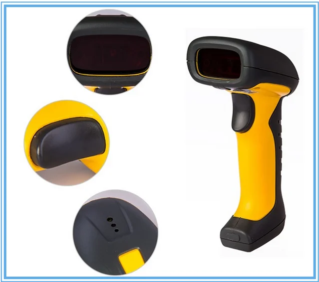 HBA-1209 hot-sale handheld barcode scanner Waterproof portable barcode scanner