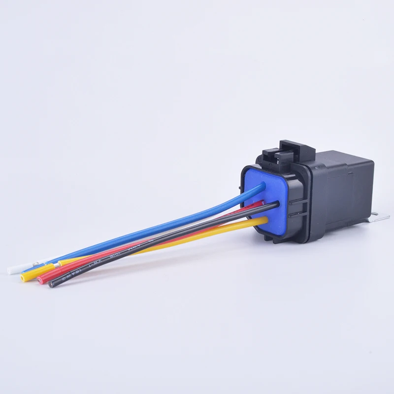 thumbnail image 2 of Waterproof 60A Relay 12V 24V 4PIN SPST – For Car Van Auto Starter – 2-10 Pieces Available 2 of 5
