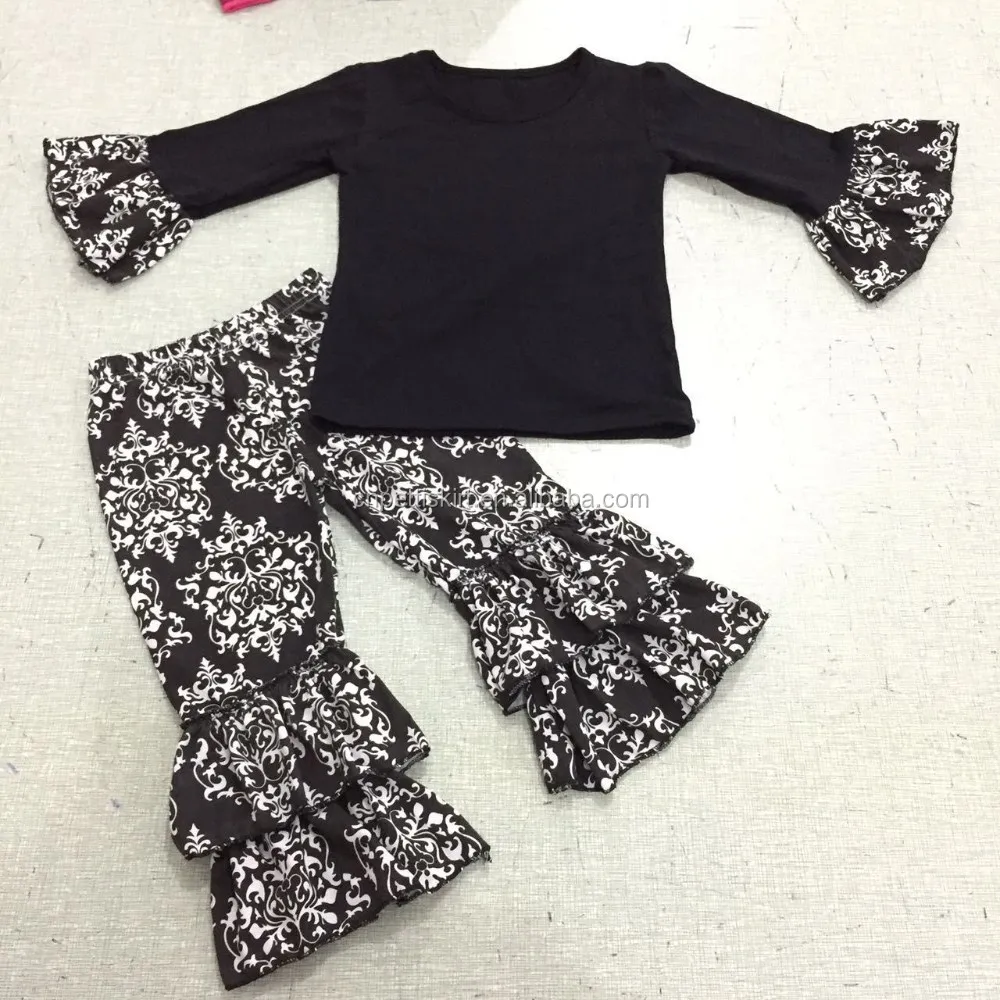 baby girl black top