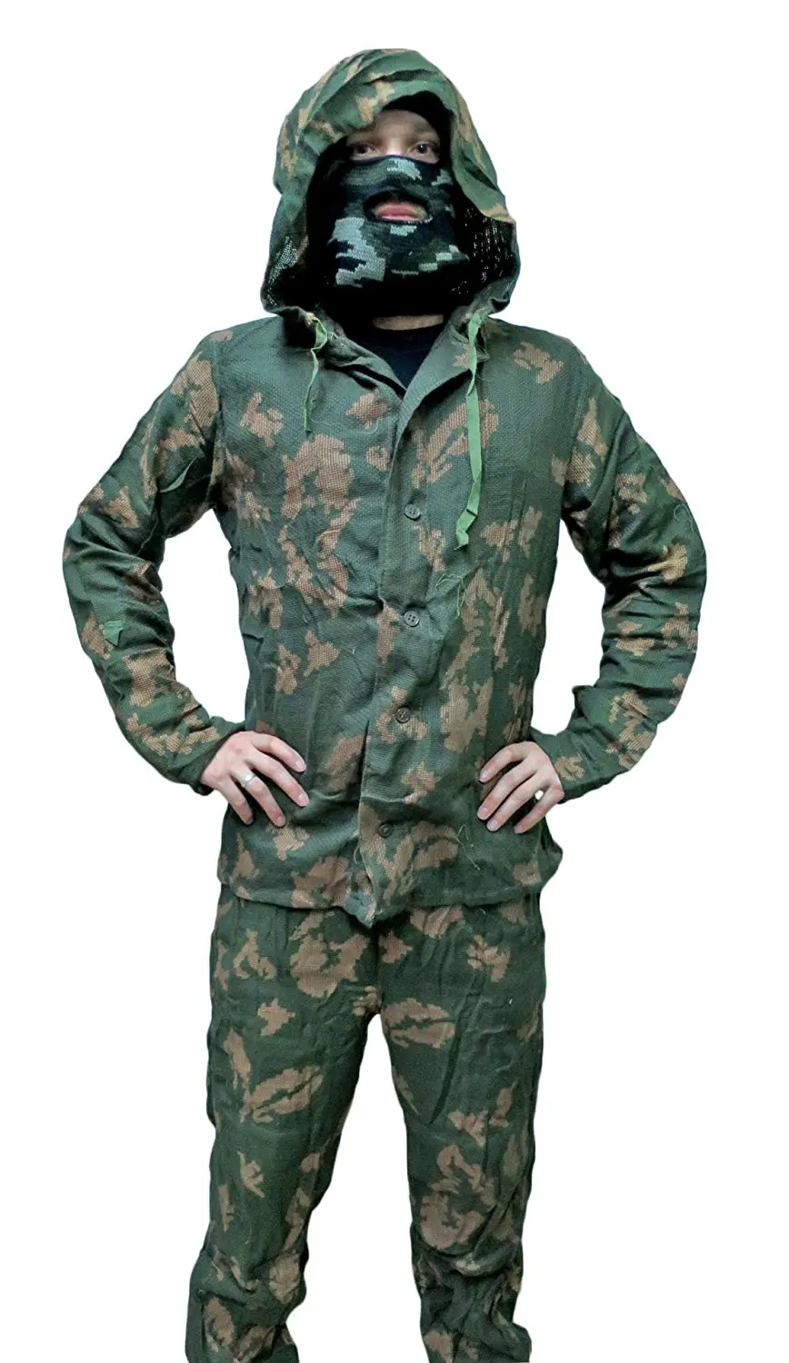 Winter Russian Ukraine Army Pixel Camo Jacket Trousers Set BDU Suit XLarge XL 52