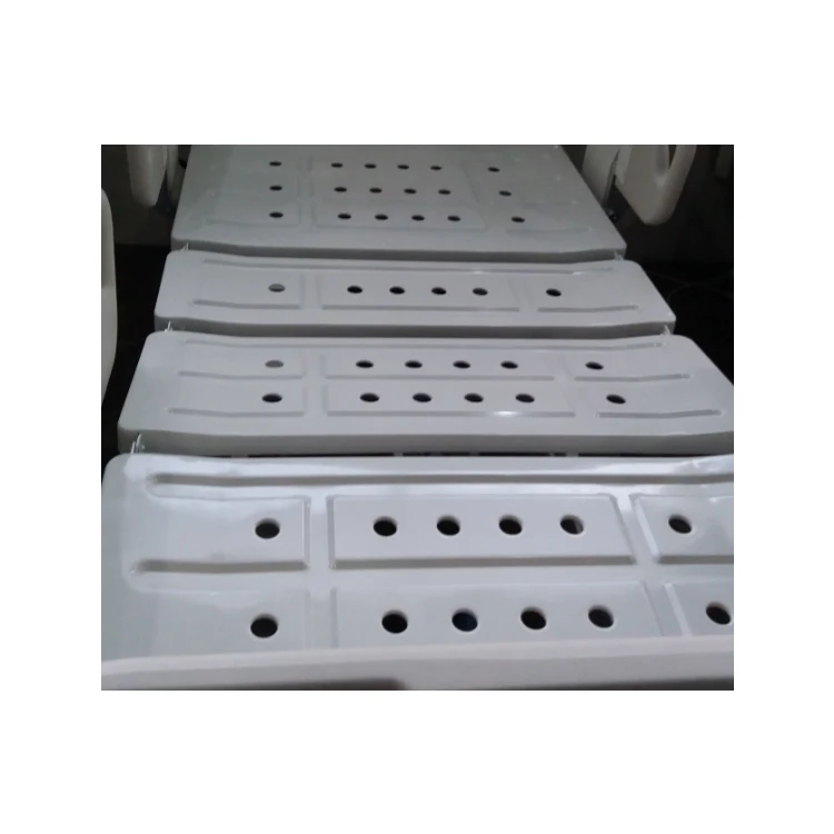 Manual 2 crank with ABS guardrail medical hospital bed